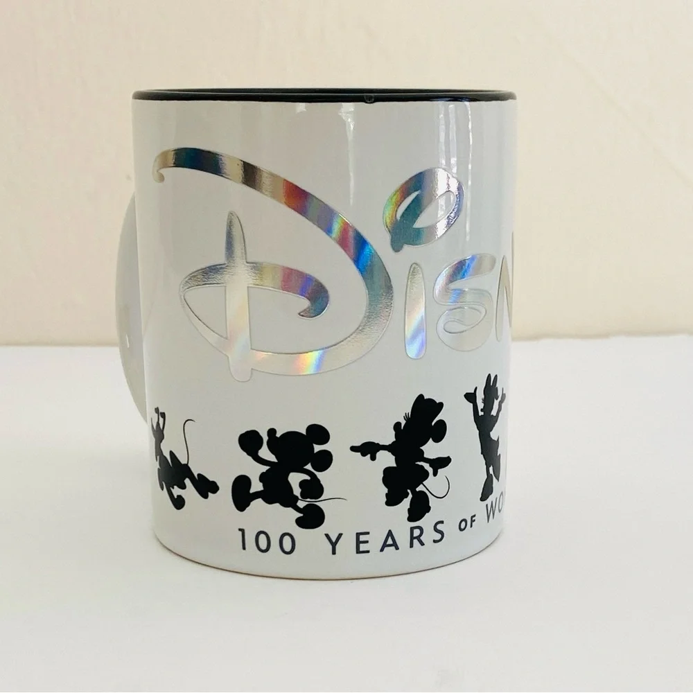 DISNEY 100 Years Of Wonder Pocelain Mug Collectible Gift Fan